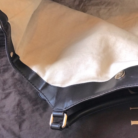 ⌚️ Gucci Sukey Monogram Leather Dark Brown Tote   💃🏽 - Picture 7 of 15